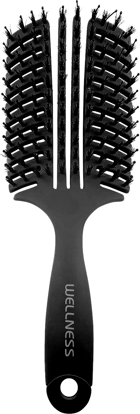 Wellness brosse noir large